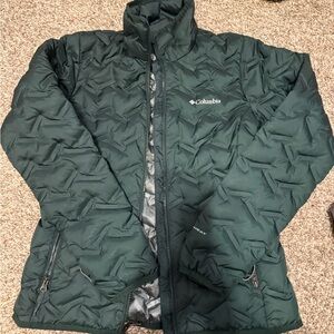 Columbia Women's Dark Green Puffer Jacket